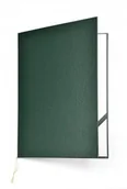 Dyplomy i okładki - Galeria Papieru GP Okładka na Dyplom STANDARD skóropodobna ZIELONA A4 220114 - miniaturka - grafika 1