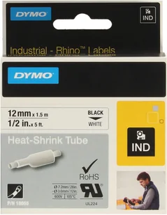 Dymo oryginalny taśma do drukarek etykiet 18055 S0718300 czarny druk/biały - Taśmy do drukarek barwiące - miniaturka - grafika 8