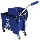 Miotły, szufle, mopy - Jantex jantex dl913 śmieci i auswringer, 20 L, niebieski DL913 - miniaturka - grafika 1