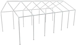 vidaXL vidaXL Biały namiot na przyjęcia 12 x 6 m - Pawilony ogrodowe - miniaturka - grafika 10