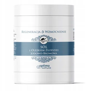 Sól z olejkiem złodziei jodowo-bromowa 1kg Łuszczy - Kosmetyki do kąpieli - miniaturka - grafika 2