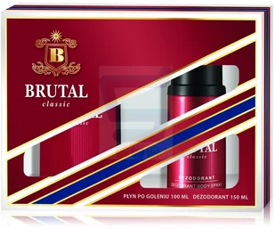 La Rive Zestaw kosmetyków Brutal Classic (płyn po goleniu 100 ml + dezodorant 150 ml) - Zestawy perfum męskich - miniaturka - grafika 2