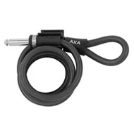 Zabezpieczenia do roweru - AXA Linka do roweru Newton antracytowy / Rozmiar: 180 cm LA-008771 - miniaturka - grafika 1