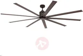 Wentylatory sufitowe - Casa Fan Big Smooth Eco 220 cm brąz - miniaturka - grafika 1
