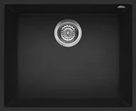 Zlewozmywaki - Elleci Quadra 105 (podwieszany) 40 Full black - miniaturka - grafika 1