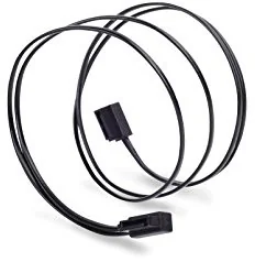 Silverstone SST-CP11B - Kabel do dysku Super Low Profile - 50 cm - czarny SST-CP11B- (SST-CP11B-500) - Kable komputerowe i do monitorów - miniaturka - grafika 2