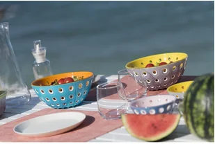 Guzzini Le Murrine Miska Niebiesko-Pomarańczowa Średnica 20,0 2794.20.145 - Miski i półmiski - miniaturka - grafika 4