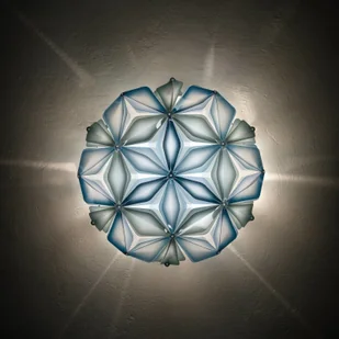 Slamp La Vie M lampa sufitowa 47 cm, niebieska - Lampy sufitowe - miniaturka - grafika 4