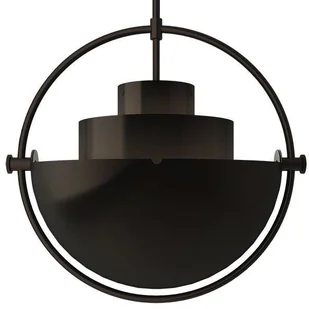 Lampa Wisząca Czarna GUBI Multi-Lite GU10072250 GU10072250 - Lampy sufitowe - miniaturka - grafika 2