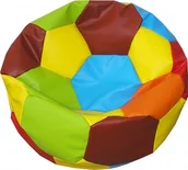 Fotele i pufy dla dzieci - A-FIRMA-CJA PUFA DZIECIĘCA SAKO WOREK PIŁKA NOŻNA KOLORY PUFA-PIŁKA - miniaturka - grafika 1