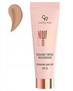 Golden Rose NUDE LOOK - Radiant Tinted Moisturiser - Koloryzujący krem do twarzy z efektem rozświetlenia - 02 - MEDIUM TINT GOLEWM32 - Podkłady do twarzy - miniaturka - grafika 2