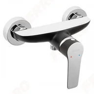 Baterie wannowe i prysznicowe - Ferro ADORE chrom czarny BDR7BLC - miniaturka - grafika 1