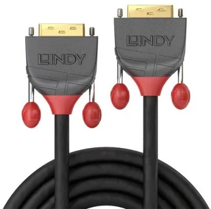 Lindy 36223 Kabel DVI-D Dual Link Anthra Line 3m LY-36223 - Kable - miniaturka - grafika 2