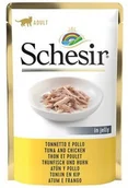Mokra karma dla kotów - Schesir Tuńczyk z filetami z kurczaka 85 g - miniaturka - grafika 1