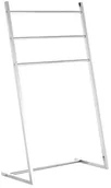 Wieszaki łazienkowe - Premier Housewares ukośny stojak na ręczniki, z 3 drążkami, chrom 1601234 - miniaturka - grafika 1