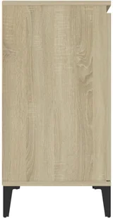 vidaXL Lumarko Szafka, dąb sonoma, 104x35x70 cm, płyta wiórowa 806115 - Szafki do salonu - miniaturka - grafika 6