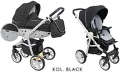 Wózki dziecięce - Roan Bass 3w1 BLACK - miniaturka - grafika 1