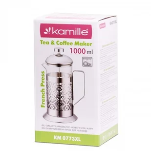 KAMILLE Zaparzacz do kawy/herbaty KAMILLE 1000ml 0774XL - Zaparzacze i kawiarki - miniaturka - grafika 2