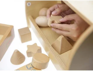 Masterkidz Zgaduj Dotykiem Odgadnij Kształty 12 Elementów Masterkidz ME05342 - Zabawki interaktywne dla dzieci - miniaturka - grafika 2