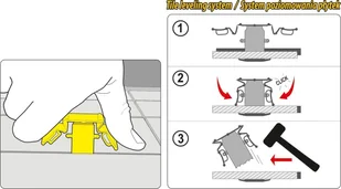 Vorel Klipsy jednoelementowe do poziomowania płytek 6-9mm 100szt - Narzędzia glazurnicze - miniaturka - grafika 5