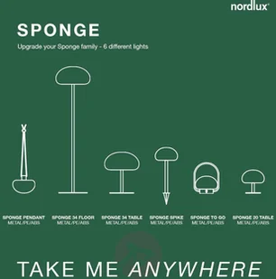Nordlux Lampa stołowa LED Sponge table akumulator 21,5 cm - Lampy ogrodowe - miniaturka - grafika 5