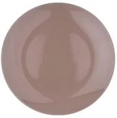 Talerze - Orion Talerz OBIADOWY płytki ceramiczny 27,5 cm BRĄZOWY 128437 - miniaturka - grafika 1