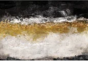 Obrazy i zdjęcia - Dekoria Obraz na płótnie Black&Gold Impression 100 x 70 cm 186-000-29 - miniaturka - grafika 1