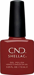 CND Lakier CND Shellac Bordeaux Babe 7.3 ml - Lakiery hybrydowe - miniaturka - grafika 2