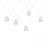 Lampy sufitowe - OxyLED TOCCA Biała LED 5x6W 3000K CRI>90 Lampa wisząca 457075 457075 - miniaturka - grafika 1