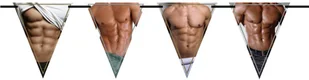 Folat Baner flagi "Męski Tors", FOLAT, 600 cm FL65327 - Gadżety dla niej i dla niego - miniaturka - grafika 2