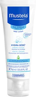Mustela EXPANSCIENCE Bébé Hydra Bébé krem do twarzy 40 ml - Kremy dla dzieci - miniaturka - grafika 2