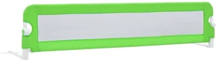 VidaXL Barierka do łóżeczka dziecięcego, zielona, 180x42 cm, poliester 10169 VidaXL - Zabezpieczenia dla dzieci VidaXL Barierka do łóżeczka dziecięcego, zielona, 180x42 cm, poliester 10169 VidaXL - Zabezpieczenia dla dzieci - miniaturka - grafika 2