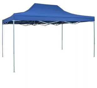 vidaXL Rozkładany namiot, pawilon 3 x 4,5 m, niebieski - Pawilony ogrodowe - miniaturka - grafika 2