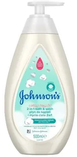 Johnson&Johnson Baby BABY Cottontouch Płyn do kąpieli i mycia ciała 2w1 500 ml - Kosmetyki kąpielowe dla dzieci - miniaturka - grafika 3