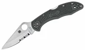 Noże - Spyderco nóż kieszonkowy Delica Foliage, wał, szary, C11PSFG - miniaturka - grafika 1