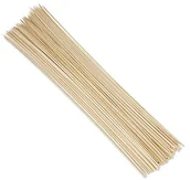 Korkociągi i otwieracze - Relaxdays 10023273 szaszłyki z bambusa, 100er zestaw do grilla, do pokrycia marshmallows Stock chleba, ogniska, uniwersalny, 90 cm długości, naturalny 10023273 - miniaturka - grafika 1