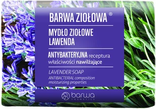 Barwa Ziołowa mydło w kostce lawenda 100g - Mydła - miniaturka - grafika 3