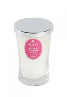 Świece - Price's Candles Price Candles Świeca Zapachowa Woskowa W Słoiku Candles Melon Cucumber Duża Biała - miniaturka - grafika 1