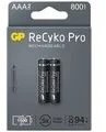 Ładowarki i akumulatory - GP Batteries 2 x akumulatorki AAA R03 ReCyko Pro Ni-MH 800mAh 85AAAHCB-5EB2 - miniaturka - grafika 1