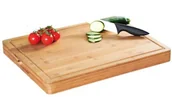 Deski do krojenia - Kesper 58125 deska do krojenia, bambus, brązowa, 50 x 40 x 5 cm 58125 - miniaturka - grafika 1