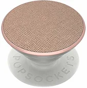 Uchwyty samochodowe do telefonów - PopSockets PopSockets PopGrip - Rozkładany uchwyt i podstawka do telefonów oraz tabletów z wymiennymi krążkami PopTops - Saffiano Rose Gold 800509 - miniaturka - grafika 1