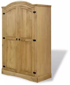 Szafy - vidaXL vidaXL Szafa sosnowa w meksykańskim stylu Corona, 2-drzwiowa - miniaturka - grafika 1