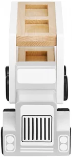 Drewniana Laweta - Cieżarówka Z 4 Samochodami - Samochody i pojazdy dla dzieci - miniaturka - grafika 9