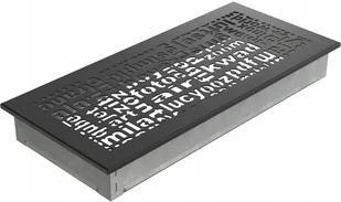 Kratki.pl Kratka wentylacyjna ABC 17/37 czarna 37ABC/C - Akcesoria kominkowe - miniaturka - grafika 3