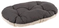 Legowiska dla psów - Ferplast ferplast Relax f 89/10 łóżko dla psa, bawełna/futro, 85 x 55 cm, brązowy - miniaturka - grafika 1