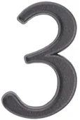 Numery na dom - Cyfra /3/ 5CM GRAFIT - miniaturka - grafika 1