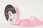 Pasmanteria - Berisfords Berisfords Dwustronna satynowa wstążka z poliestru w kolorze ciemnoróżowym, 15 mm 3501 15MM DARK ROSE 401 - miniaturka - grafika 1