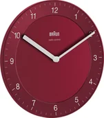 Zegary - Braun BC 06 R-DCF zegar ścienny okrągły kwarcowy czerwony 67021 67021 - miniaturka - grafika 1