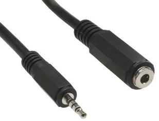 InLine Adapter AV 2.5mm na 3.5mm Jack Czarny 99308B 99308B - Złącza, przejściówki, adaptery - miniaturka - grafika 2