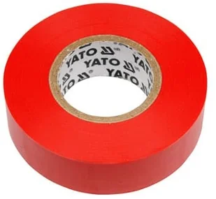 Yato Taśma elektroizolacyjna 19mmx20m czerwona - Taśmy izolacyjne i naprawcze - miniaturka - grafika 2